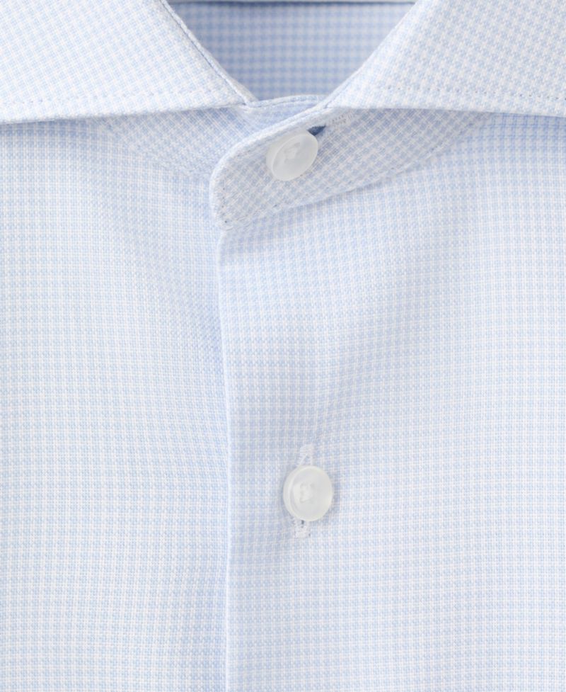 Men's Cotton Slim-Fit Suit Shirt