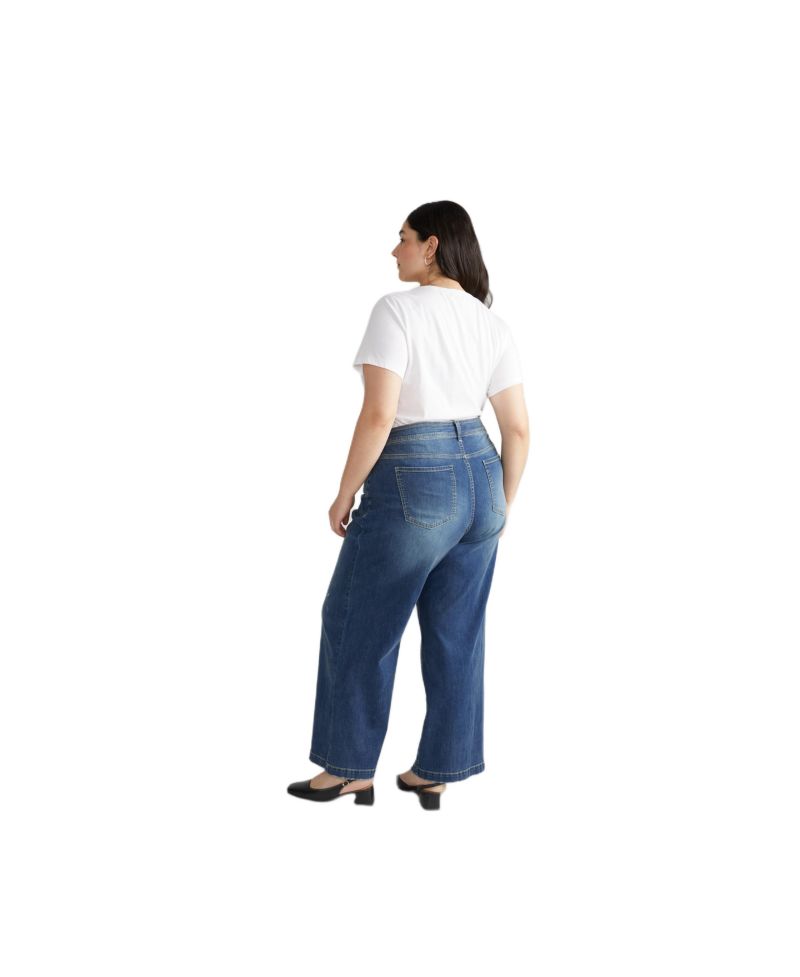 Women's Plus Size Comfort Denim Trouser Jeans