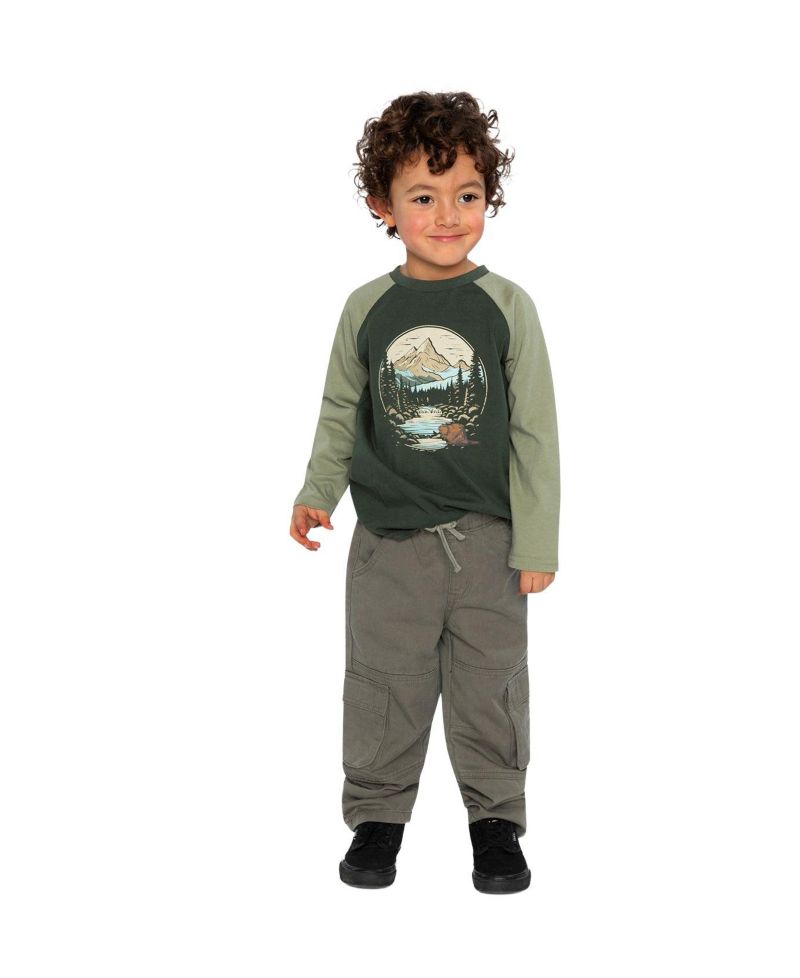 Little Boys 6-12 Raglan T-Shirt