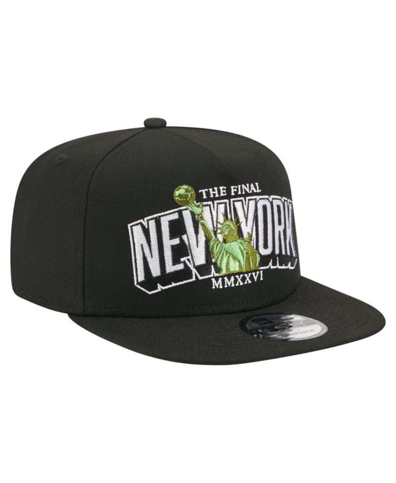 Men's Black The Final Match 9FIFTY A-Frame Snapback Hat
