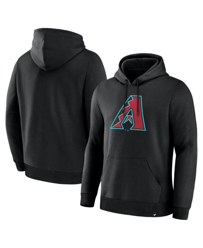 Men's Black Arizona Diamondbacks Primary Logo Legacy Hoodie