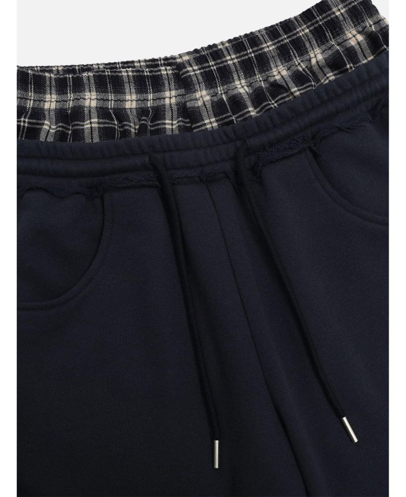 Double Waist Baggy Sweatpants