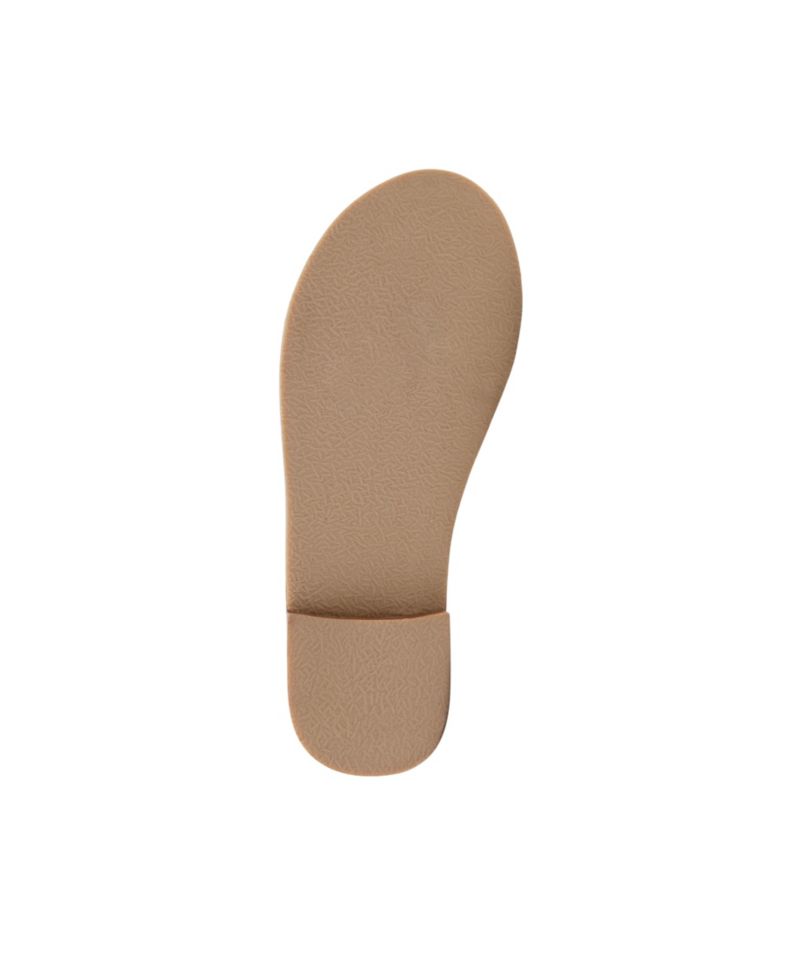 Big Girls Jacks Gum Rubber Sole Flat Sandals