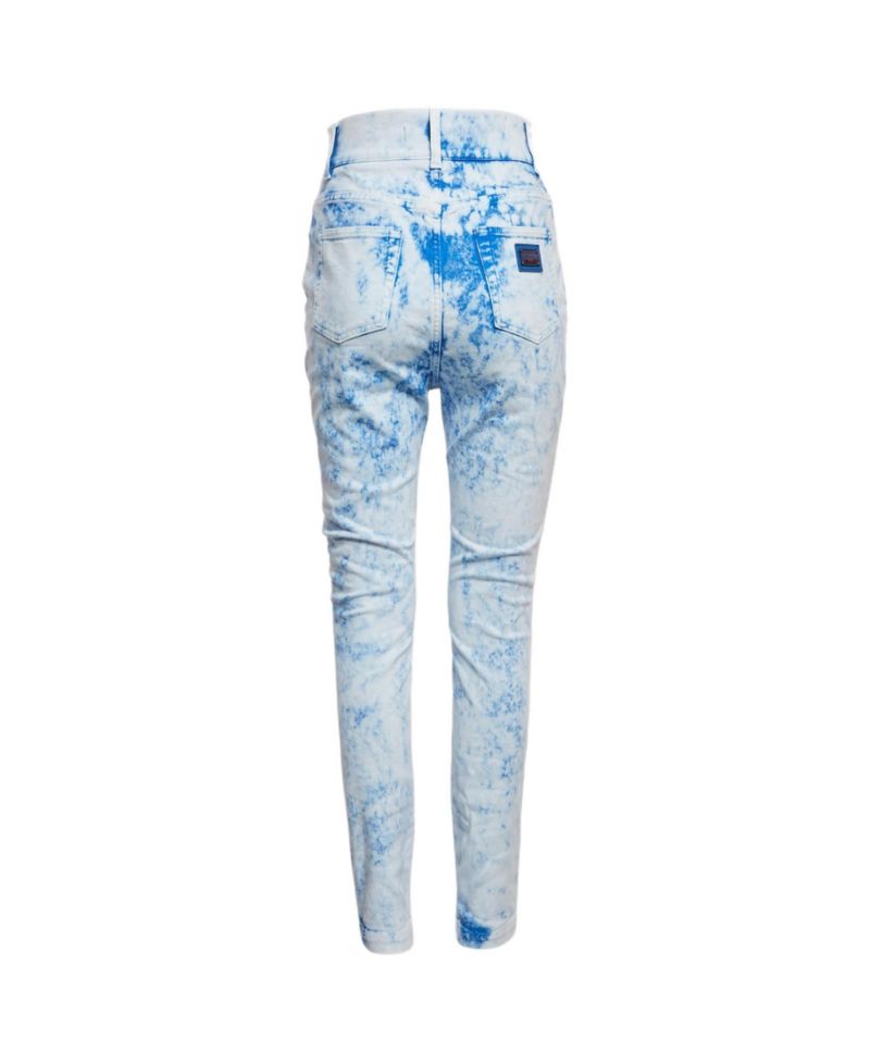 Women's High-Rise Tie-Dye Skinny Jeans