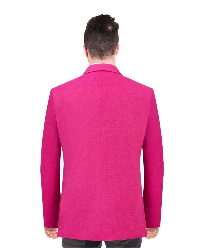 Men's Slim Fit Solid Blazer Sports Coat