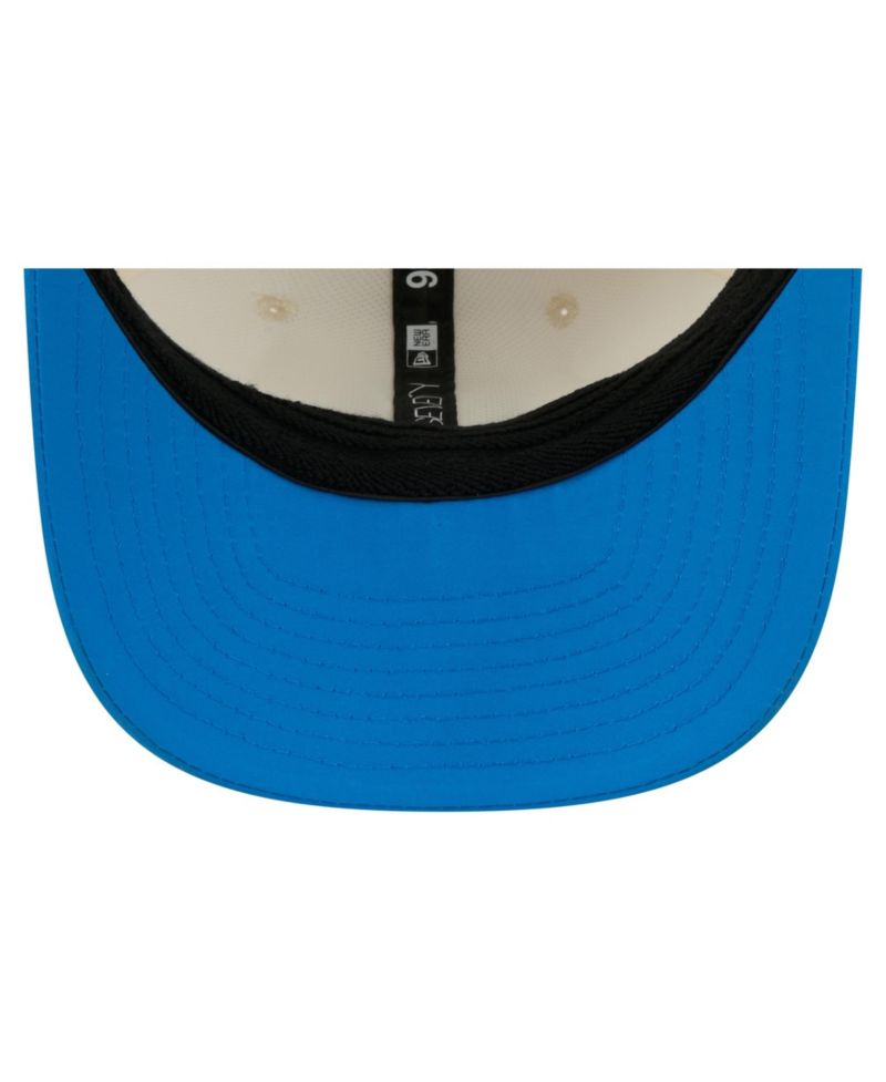 Men's Cream/Blue Detroit Lions 2026 NFL Training Camp 9SEVENTY Adjustable Hat