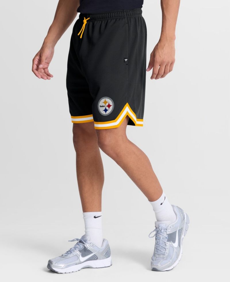 Men's Black Pittsburgh Steelers Fearless Drive Shorts