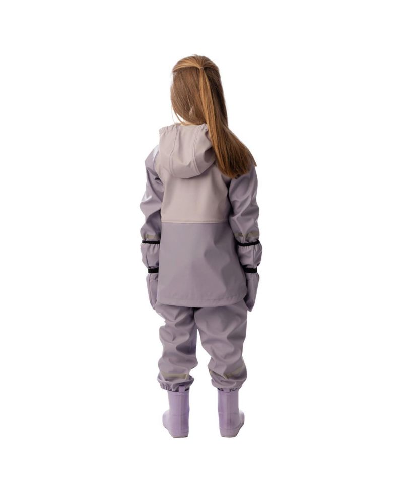 Toddler Girl 2T -5T Rain Jacket Mauve