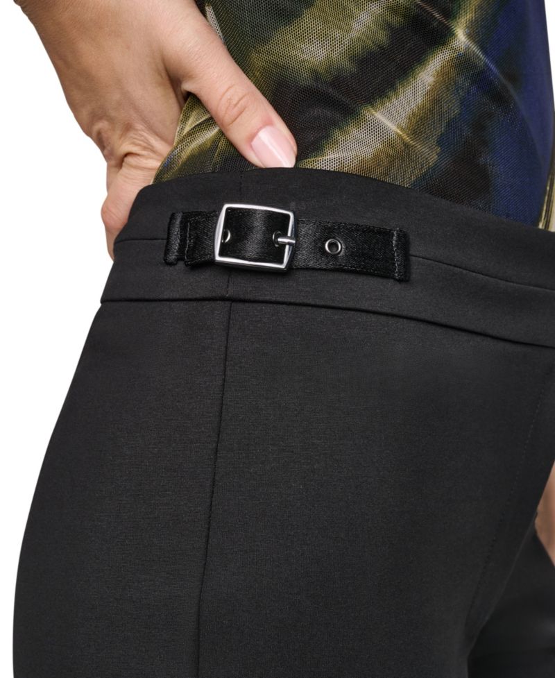 Women's Soho Ponte Fit-And-Flare Pants