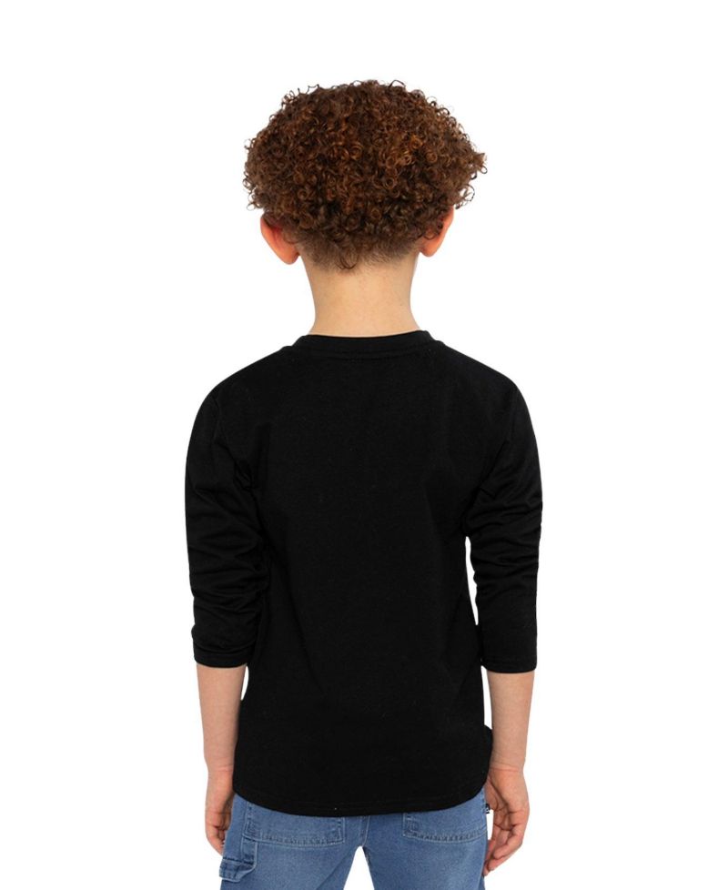 Little and Big Boy 6-12 Long Sleeve T-Shirt