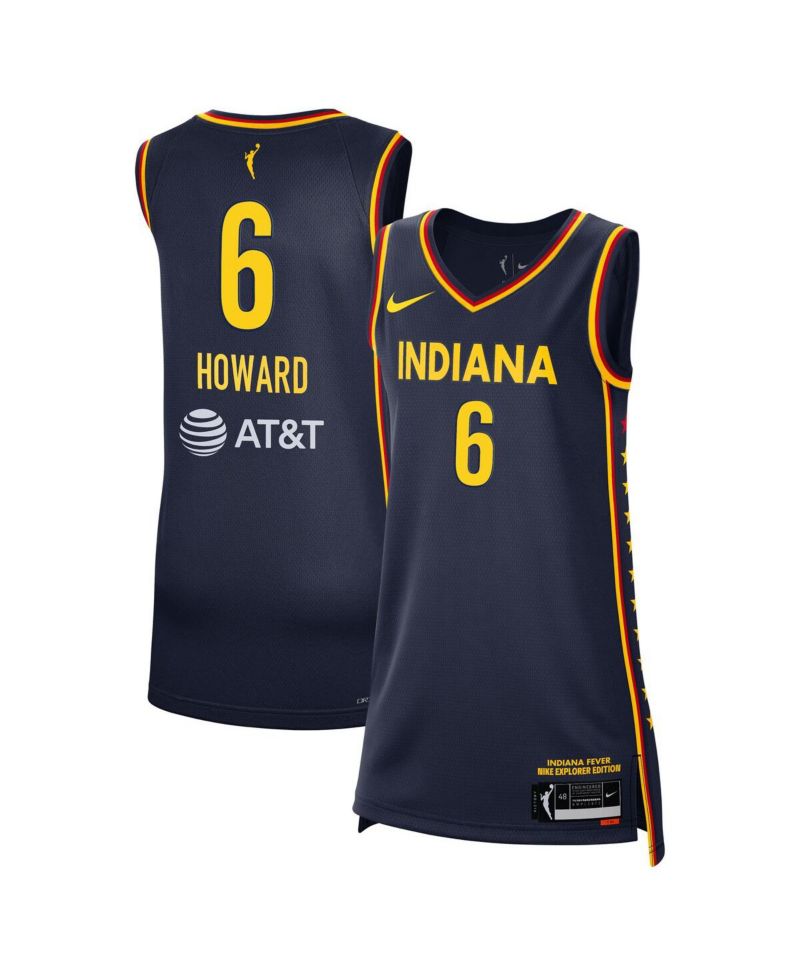 Men's and Women's Natasha Howard Navy Indiana Fever Explorer Edition Victory Jersey