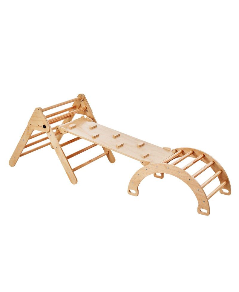 Альпинист Pikler Triangle Climber 5 в 1 с рампой и дугой