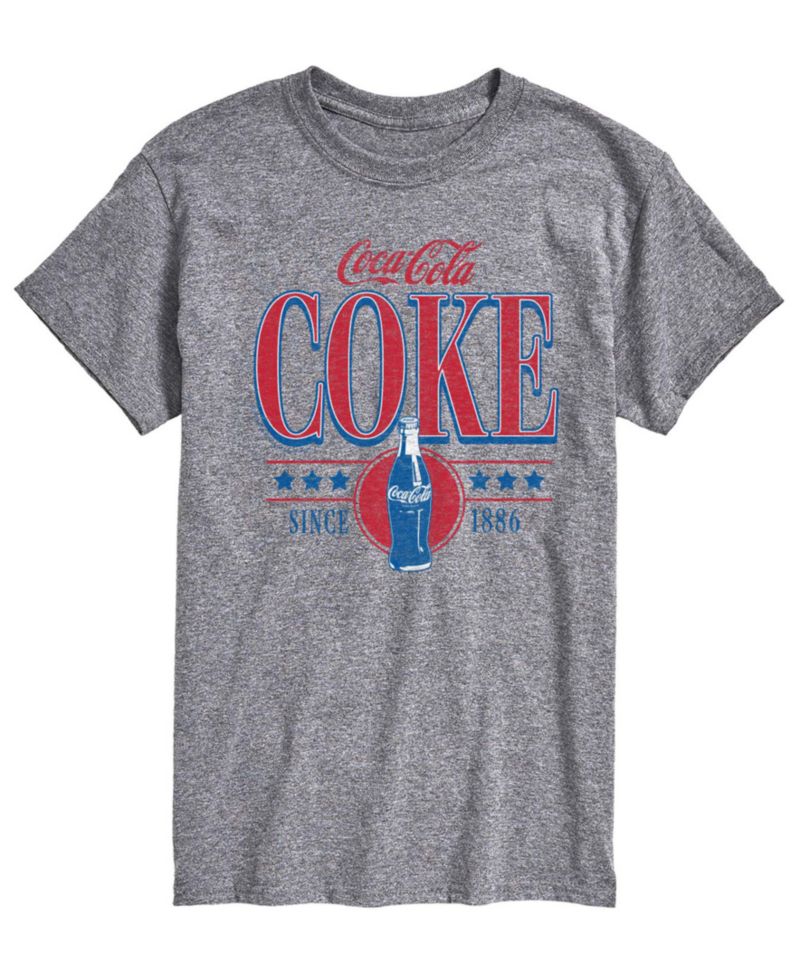 Men's Coca-Cola 90s Collegiate Design Short-Sleeve Graphic T-Shirt