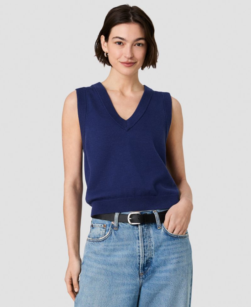 Women's Willa V-Neck Sleeveless Knit Vest