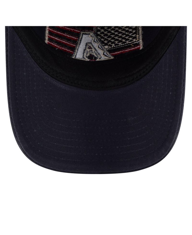 Men's Navy Arizona Diamondbacks Americana Flag 9TWENTY Adjustable Hat