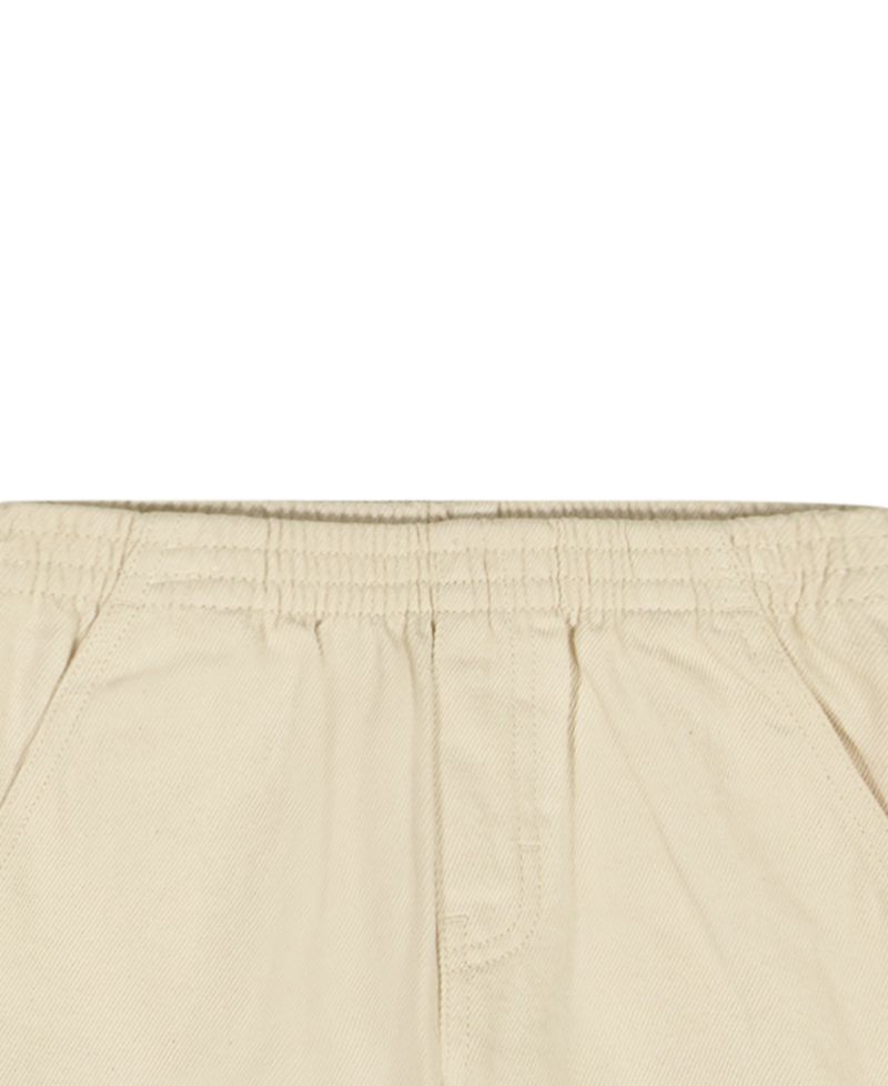 Toddler and Little Boys' 2T-7 Relaxed Monogram T-Shirt and Natural Denim Shorts, 2-Piece Set