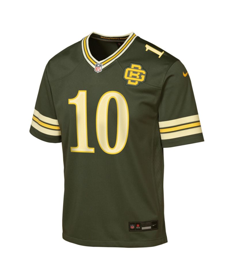 Big Boys and Girls Jordan Love Green Bay Packers 2026 Rivalries Collection Game Jersey