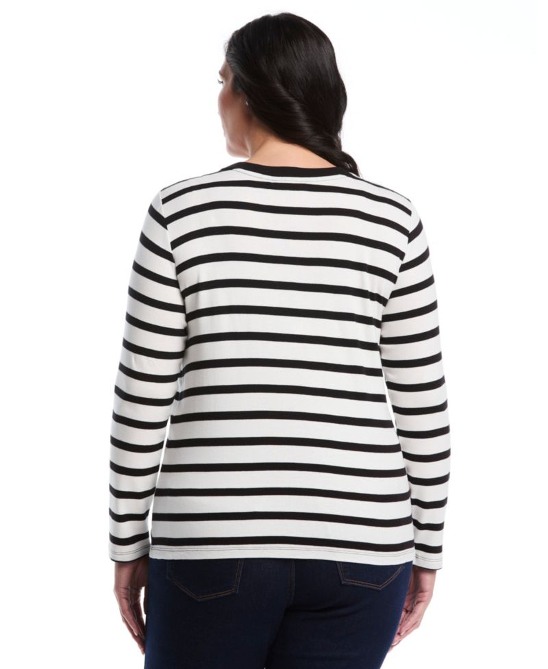 Plus Size Long Sleeve Top