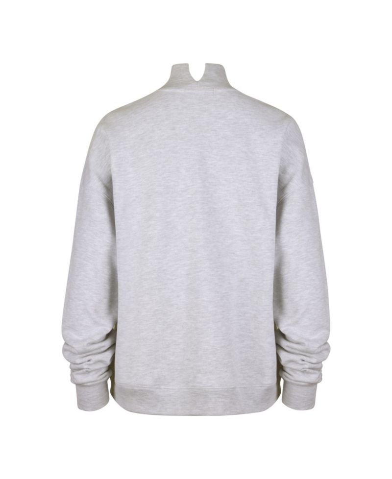 Women's Heather Gray Detroit Red Wings Subtle Muse Sweatshirt
