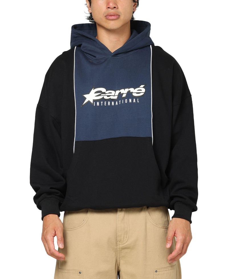Men's Piped Pullover Hoodie