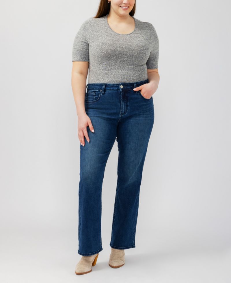 Plus Size Avery Curvy Fit Bootcut Jeans