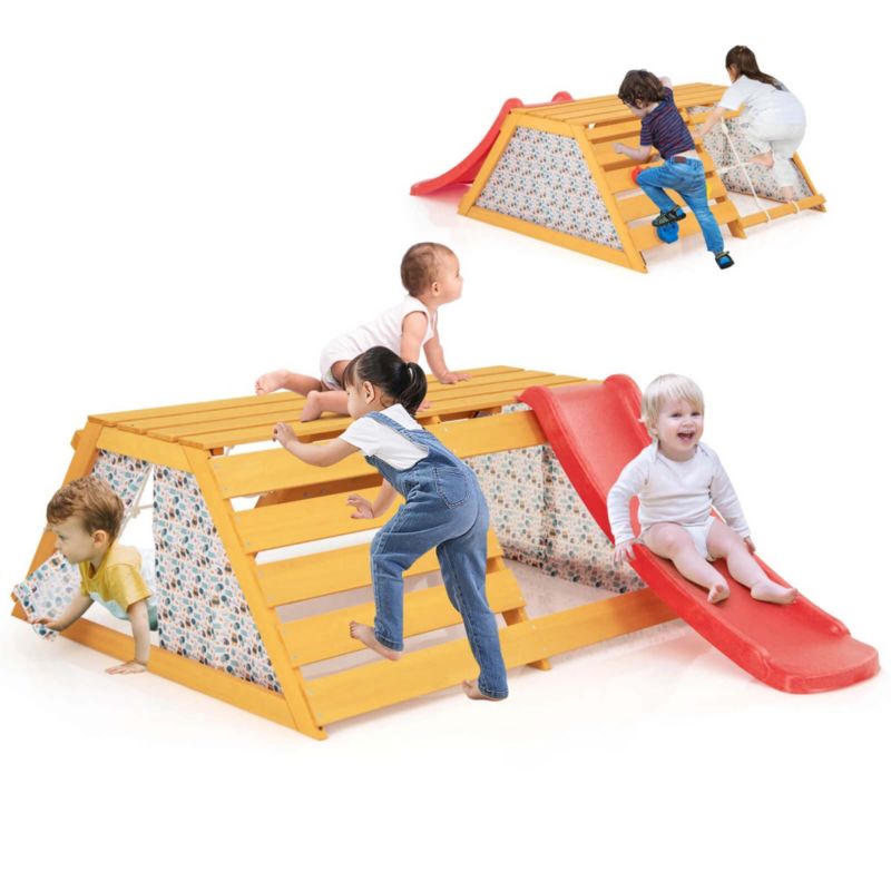 Ages 3-8 5-in-1 Indoor Jungle Gym