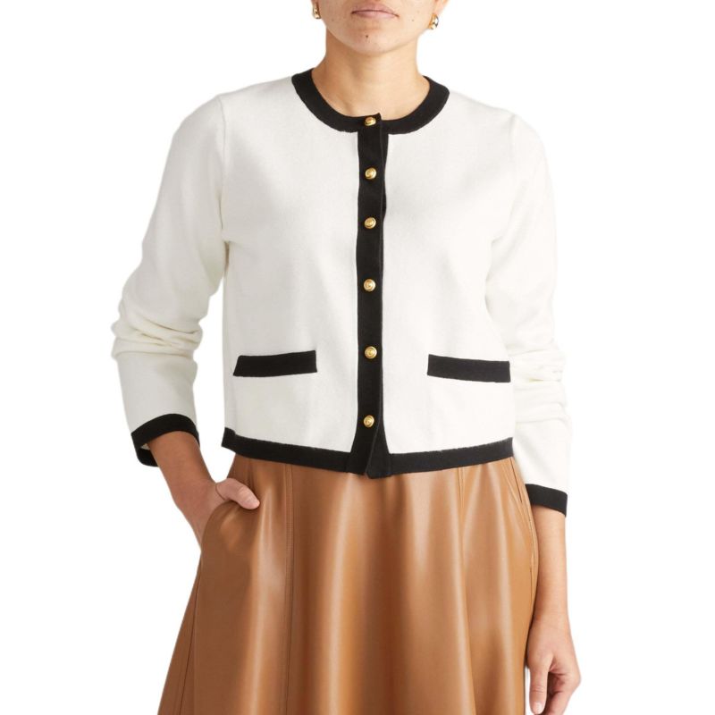 Plus Size Gabrielle Button Front Cardigan