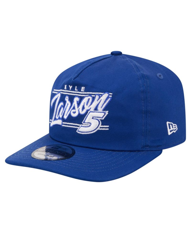 Men's Blue Kyle Larson Driver Script 19TWENTY Adjustable Hat