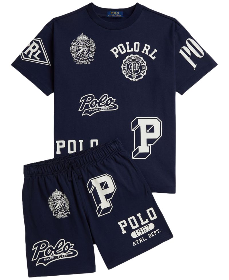 Boys' 8-20 Big Fit Cotton Graphic T-Shirt