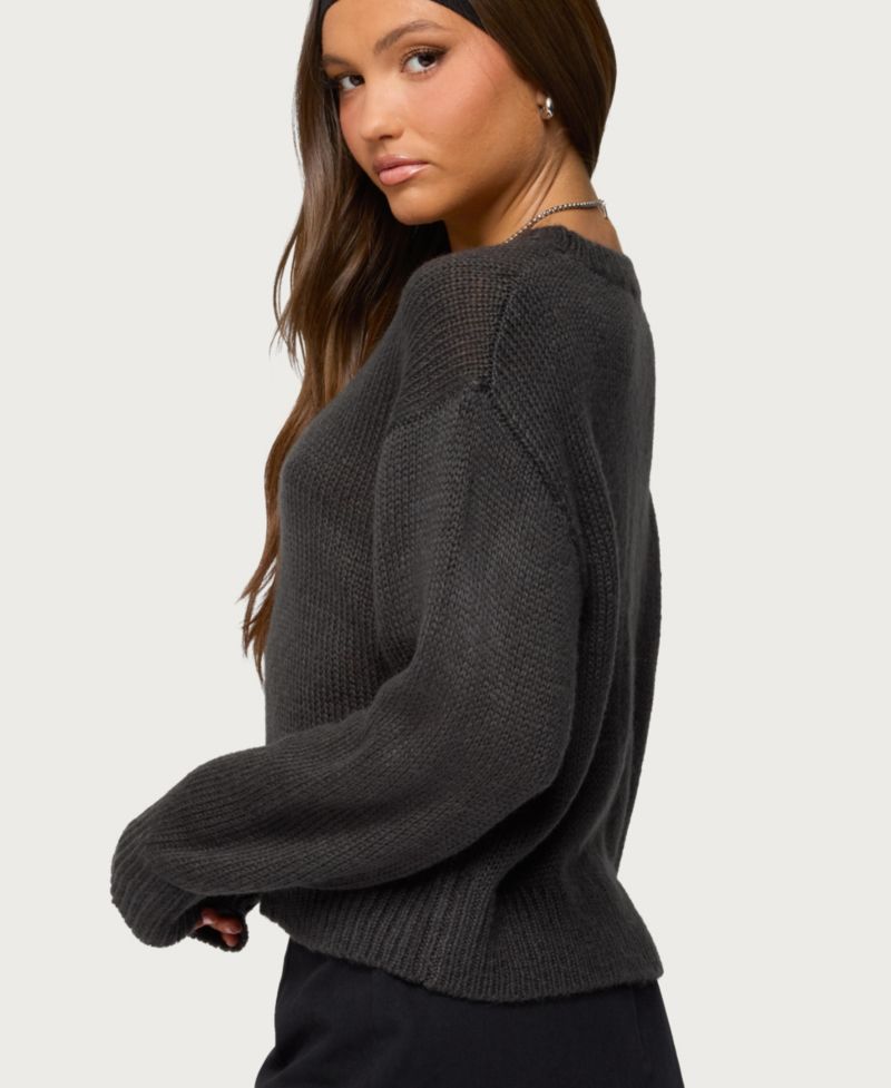 Womens Kyrah Oversized Knit Sweater