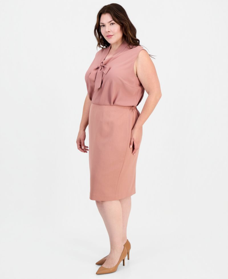 Plus Size Pencil Skirt