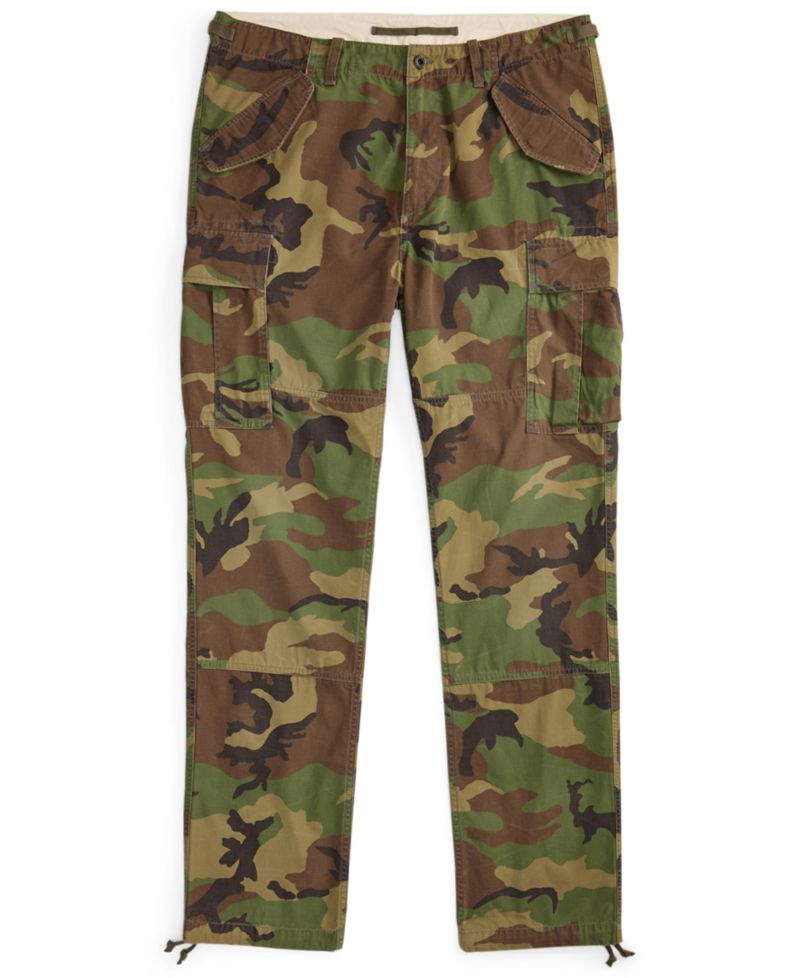 Men's Big & Tall Camo Cargo Pants