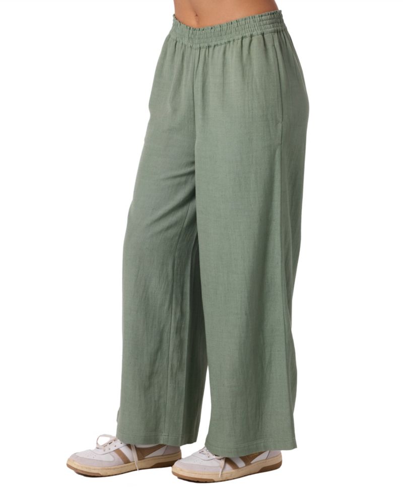 Women's Sanders Woven Flowy Pull-On Pants