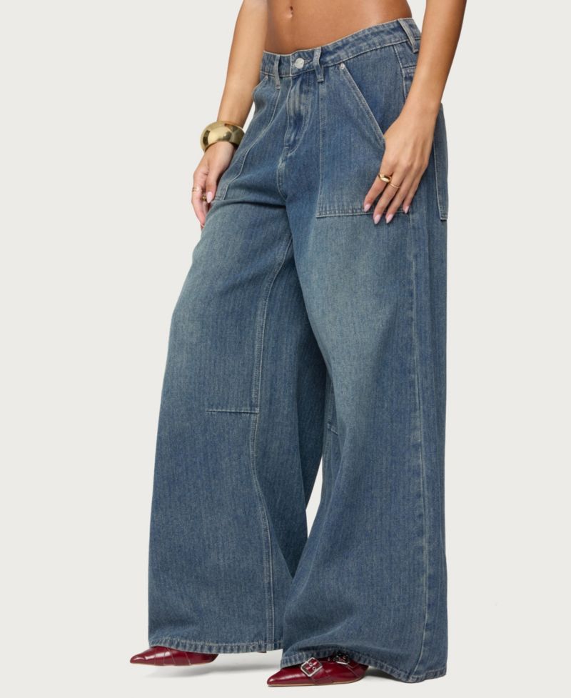 Women's Jaycee Low Rise Baggy Carpenter Jeans