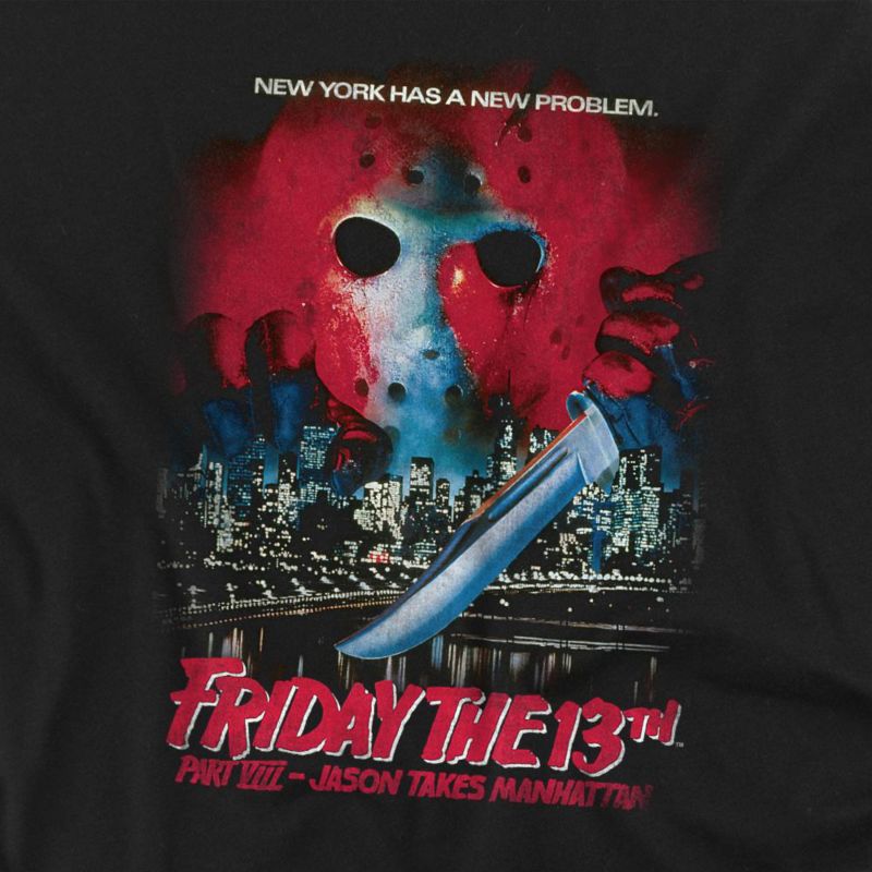 Big & Tall Part Viii Jason Takes Manhattan Vintage Poster T-Shirt