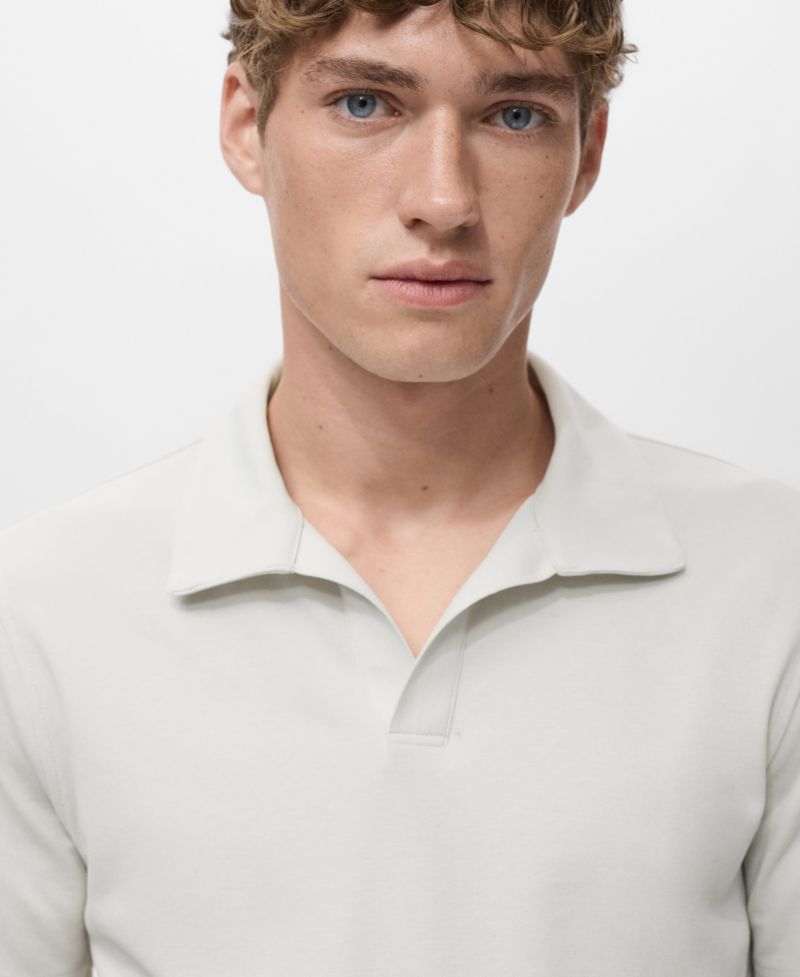 Men's Cotton Pique Polo Shirt