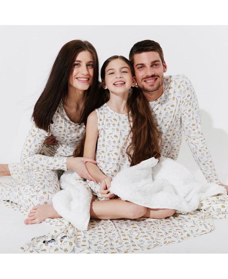 Toddler| Child Girls White Milk & Cookies Dress