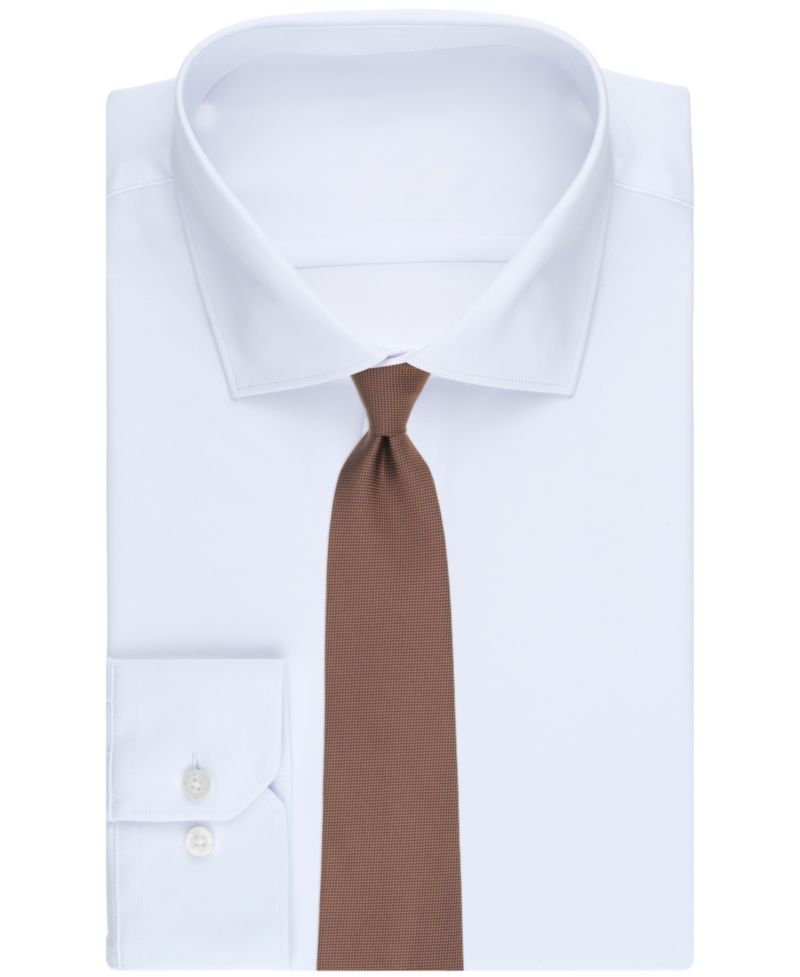 Men's Solid Pattern Classic Tie