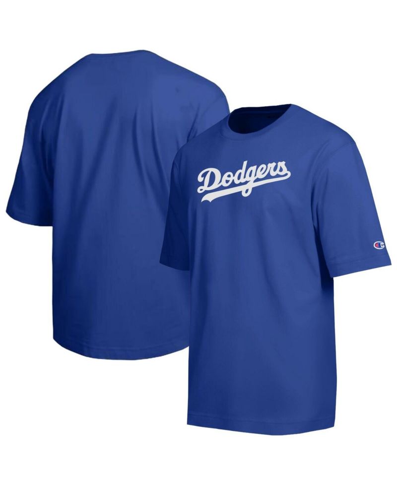 Men's Royal Los Angeles Dodgers All Star Chenille Wordmark T-Shirt