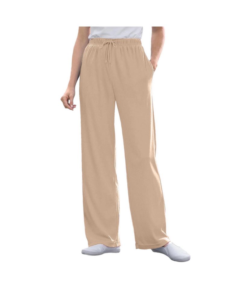 Women's Within Tall Sport Knit Straight Leg Elastic Pant