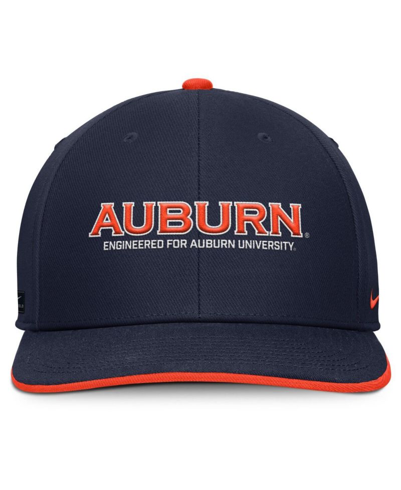 Men's Navy Auburn Tigers 2025 On-Field Pro Dri-FIT Adjustable Hat