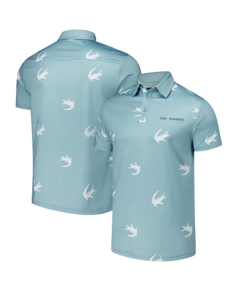 Men's Light Blue THE PLAYERS Gator Polo Shirt