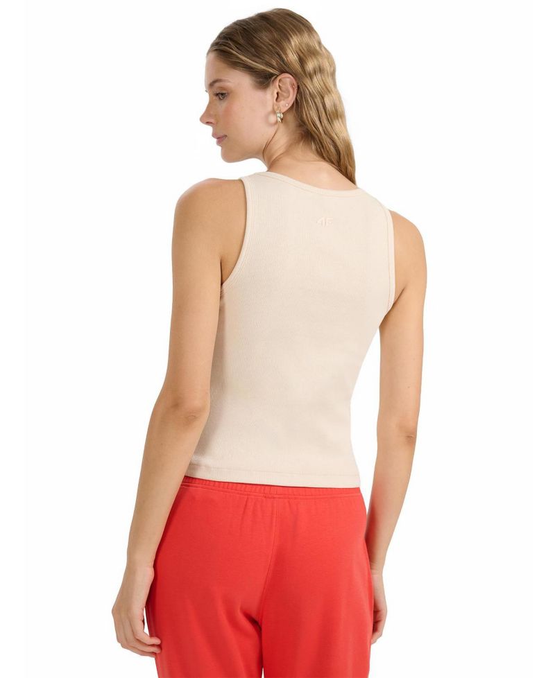 Women's Slim Plain Top Sleeveless