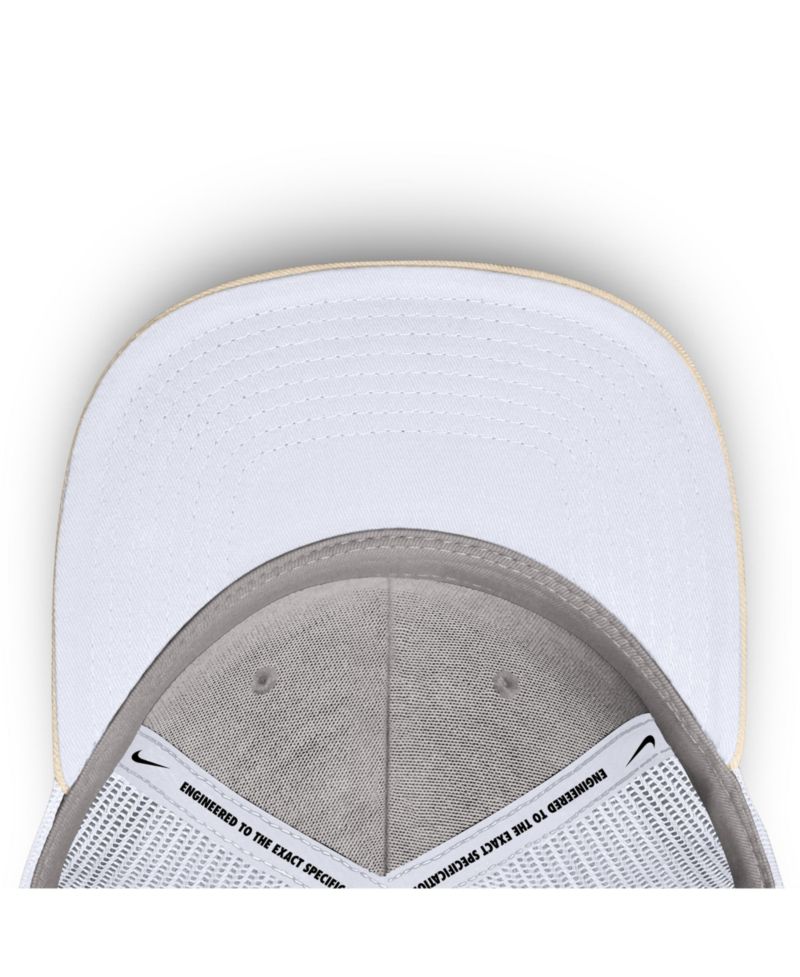 Men's Natural Brooklyn Dodgers Cooperstown Collection Dri-FIT Rise Trucker Adjustable Hat