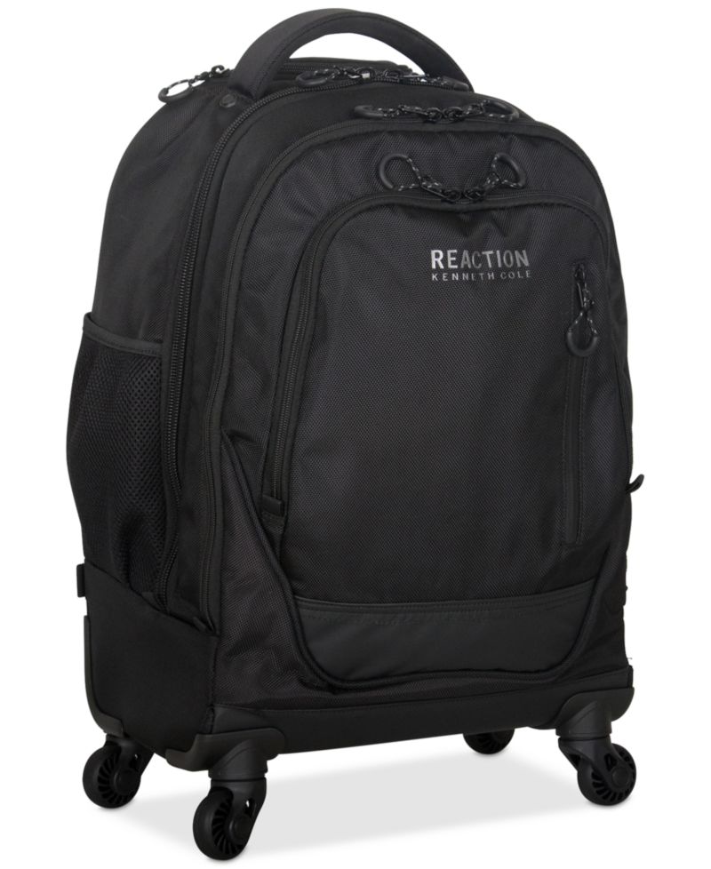 Dual Compartment 4-Wheel 17" Laptop Backpack