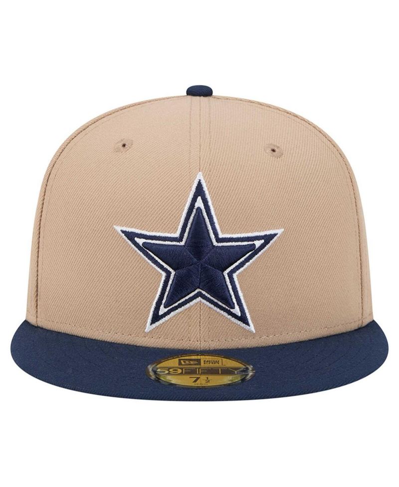 Men's Tan Dallas Cowboys 59FIFTY Fitted Hat