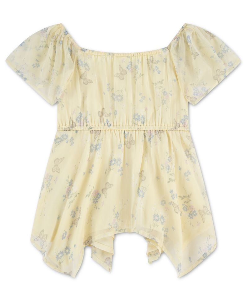 Girls' 5-16 Short-Sleeve Top
