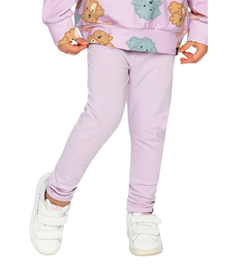 Big Girls 6Y- 12Y Cotton Leggings Lavender