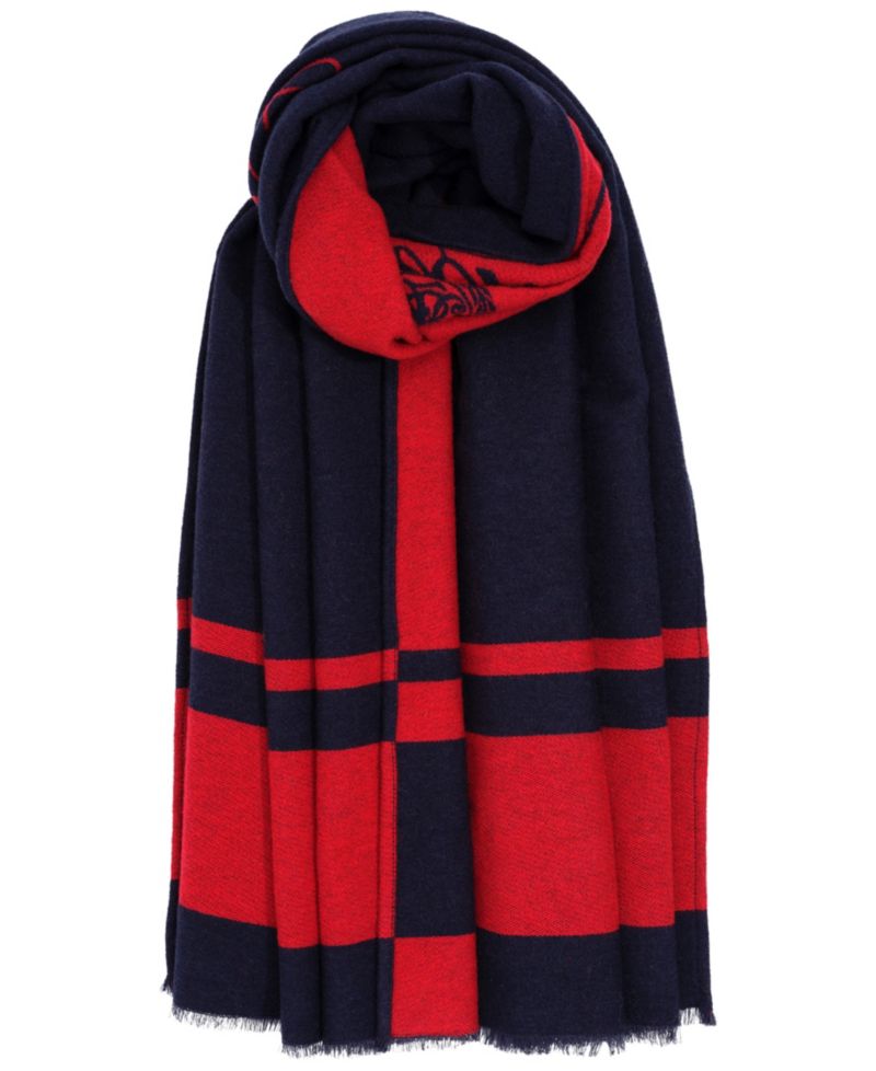 Crest Jacquard Wrap