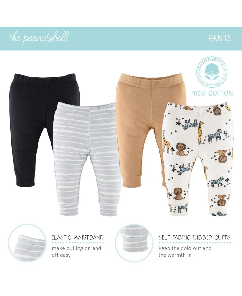 Baby Boys Layette Gift Set Boys, Blue Safari Explorer, 30 Essential Pieces